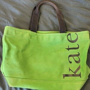 Kate Spade Canvas Tote ♠️